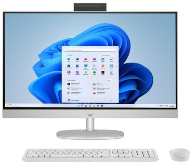 HP 27 AiO Ryzen 5-7520U/16GB/512/Win11 White - 1285037 - zdjęcie